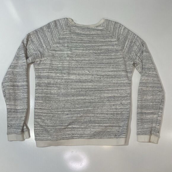 Scotch & Soda Men’s Heather Gray Crewneck Pullover Sweatshirt Cotton XL - Picture 8 of 9